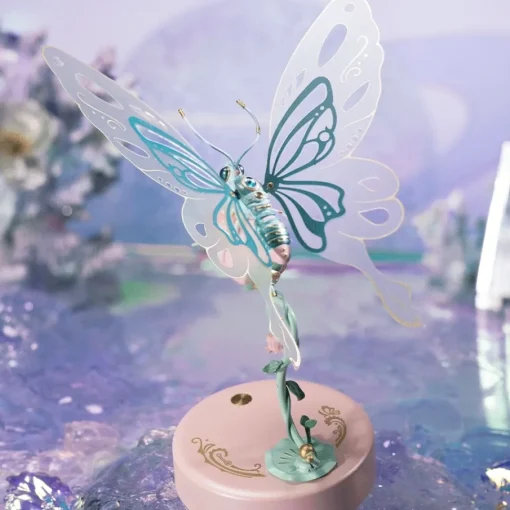 Maqueta Mariposa rosa Robotime