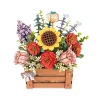 Maqueta Ramo de Flores Madera Robotime