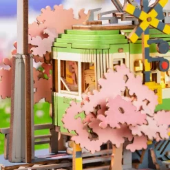 Maqueta Tranvía en sakura Robotime