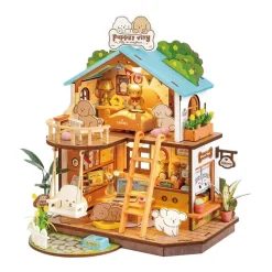 Maqueta Villa acogedora para cachorros Robotime