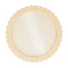 Marco de madera Círculo Festoneado Artemio 25cm