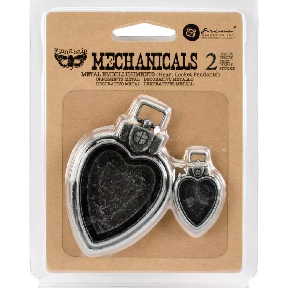 Medallón de corazón vintage Finnabair