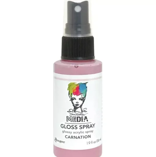 Media Gloss Spray Dina Wakley Carnation Ranger 56ml