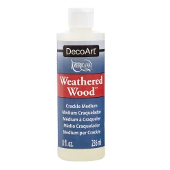 Medium Craquelador Weathered Wood Crackle DecoArt