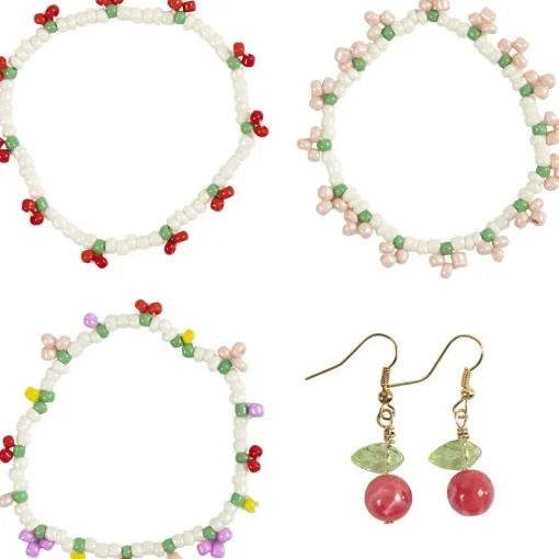 Mini kit de manualidades Joyas Cerezas Creativ Company