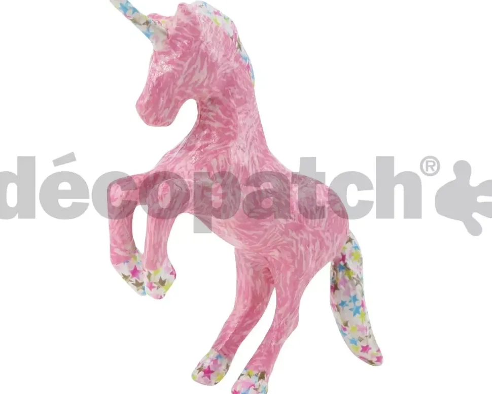 Mini Kit Unicornio de Papel Maché Décopatch