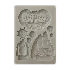 Molde de silicona Adventure Songs Of The Sea Stamperia A6