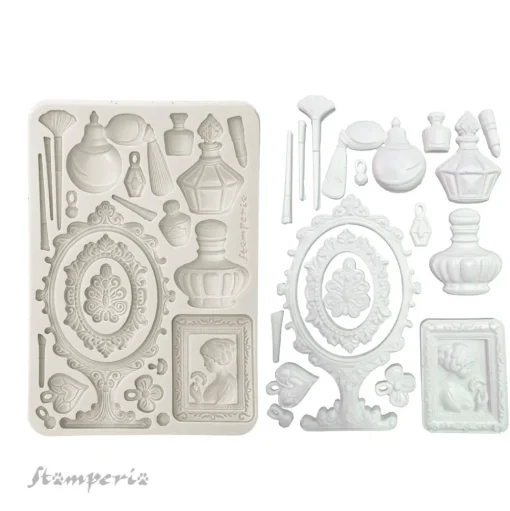 Molde de silicona Belleza Masquerade Stamperia A5