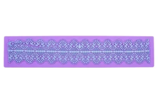 Molde de silicona Borde Floral Fabrika Decoru