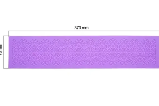 Molde de silicona Borde Floral Fabrika Decoru