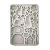 Molde de silicona Conejo y Flores Best Sellers Stamperia A5