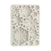 Molde de silicona Copos de nieve Dewdrops Stamperia A5