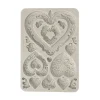 Molde de silicona Corazones Best Sellers Stamperia A5