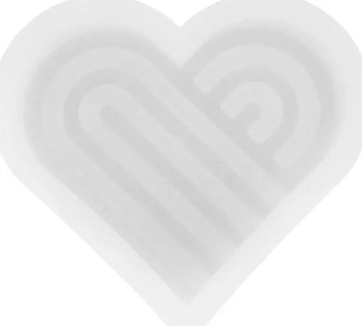 Molde De Silicona Para Velas Corazón Arcoíris Artemio