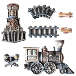 Molde de silicona Tren Art of Travelling Stamperia A5