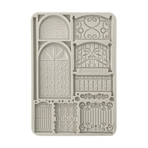 Molde de silicona Valla y Puerta Best Sellers Stamperia A5