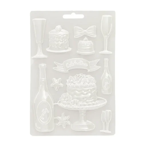 Molde flexible Copas Masquerade Stamperia A5