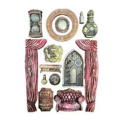 Molde flexible Habitación Master of Magic Stamperia 21x29cm