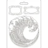 Molde flexible Ola Silent Sea Stamperia 14x21cm