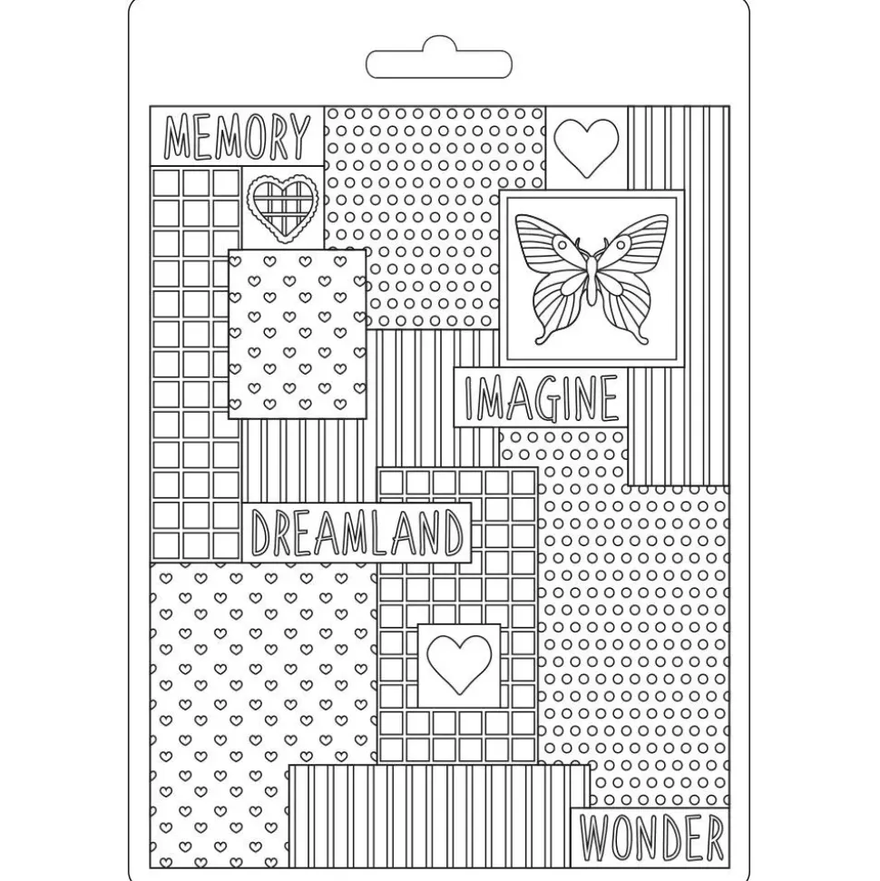 Molde Flexible Patchwork DayDream Stamperia 14x21cm