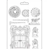 Molde Flexible Puerta Magic Forest Stamperia 21x29cm