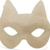 Máscara Gato Infantil de Papel Maché Décopatch