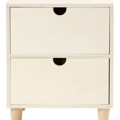 Mueble Cajonera de Madera 2 Cajones Creativ Company