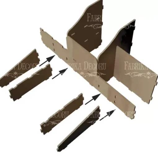 Organizador de escritorio para pinceles y pinturas