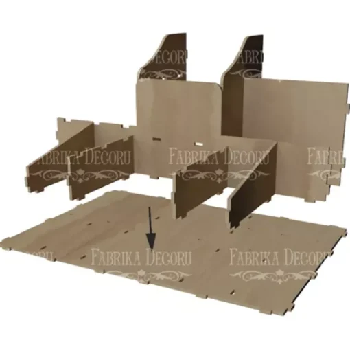 Organizador de escritorio para pinceles y pinturas