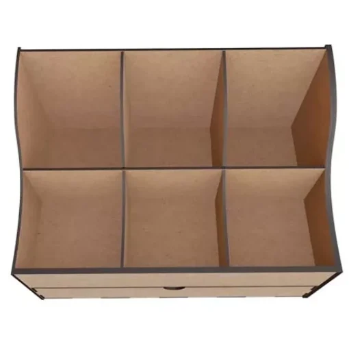 Organizador de escritorio accesorios 376 Negro Fabrika Decoru