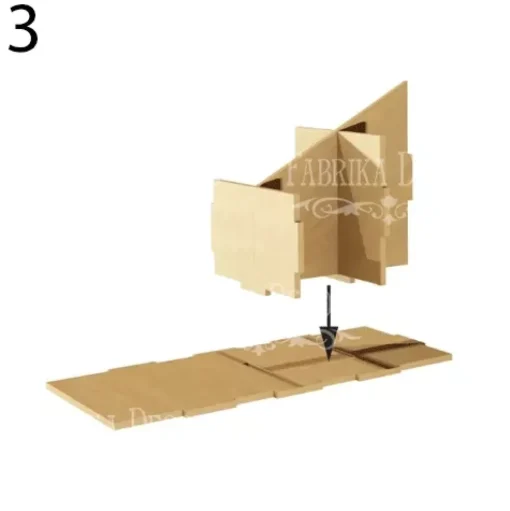 Organizador de escritorio para papeles y complementos en DM