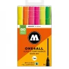 Pack 6 Rotuladores Acrílicos Neón 01 One4All 127HS Molotow 2mm