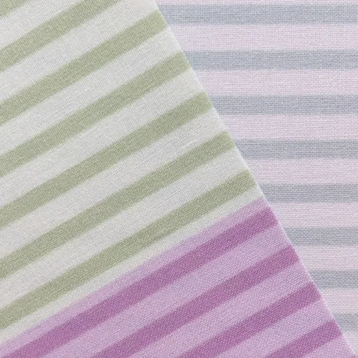 Pack 2 telas Mini Franjas Colección Infinita Iriri Estudio 15x20cm