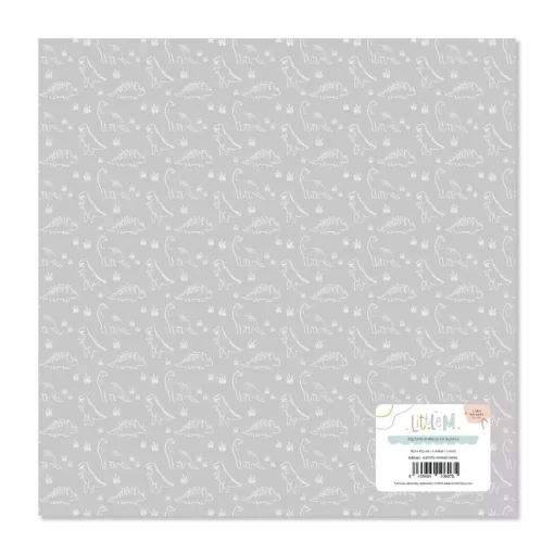 Papel de acetato Little M Lora Bailora 30x30cm