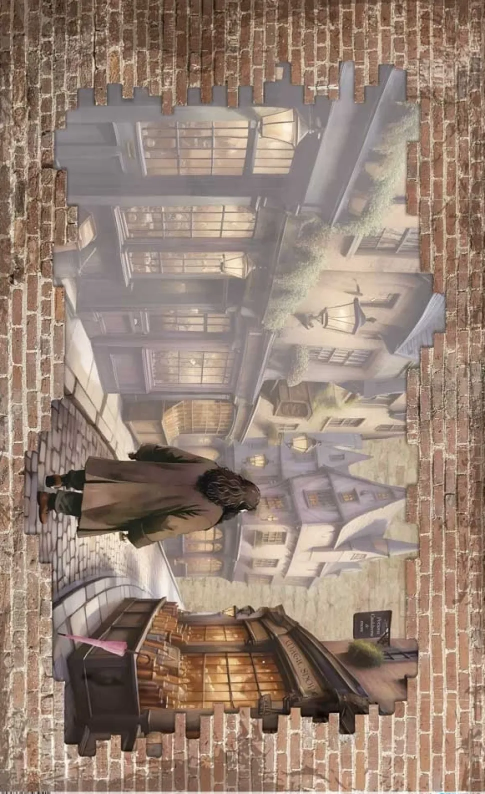 Papel de arroz Alley Wizarding Adventure III PapersForYou 54x33cm