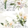 Papel de Arroz Beautiful Call Lilies II PapersForYou 54x33cm
