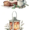 Papel de Arroz Christmas Items PapersForYou 30x21cm