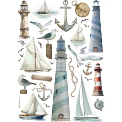 Papel de arroz Faro Best Sellers Stamperia 21x30cm