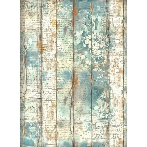 Papel de arroz Fondo de Madera Alterego Stamperia 21x30cm