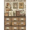 Papel de arroz Libros Coffee & Chocolate Stamperia