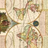 Papel de arroz Mapa del mundo PapersForYou 54x33cm