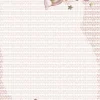Papel de arroz Osito Sweet Baby Girl PapersForYou 54x33cm