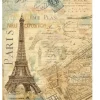 Papel de arroz Paris Around the World Stamperia 21x29,7cm