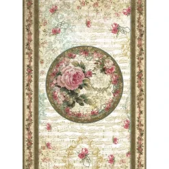 Papel de Arroz Peonia Precious Stamperia