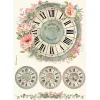 Papel de arroz Relojes Stamperia 21x30cm