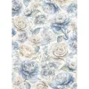 Papel de arroz Rosa Timeless Stamperia 21x30cm