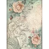 Papel de arroz Rosas Brocante Antiques Stamperia 21x30cm