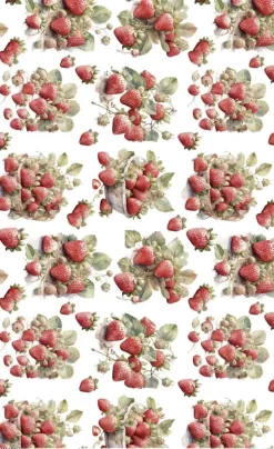 Papel de Arroz Strawberry VII Fruits Market PapersForYou 54x33cm
