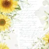 Papel de Arroz Sunflowers II PapersForYou 54x33cm