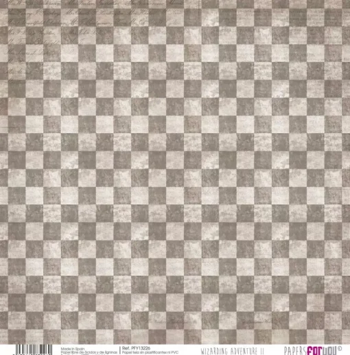 Papel de tela Ajedrez Wizarding Adventure II PapersForYou 30x30cm